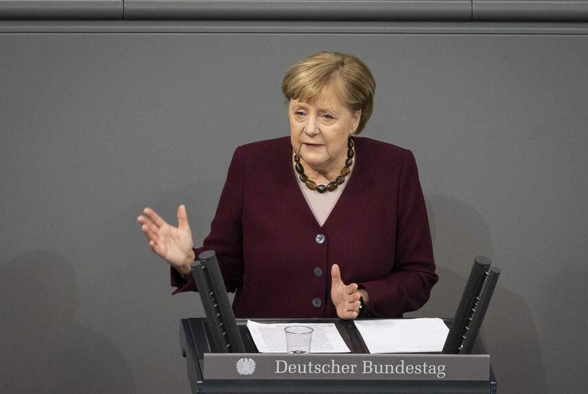 Merkels Statement zur Einigung auf ein Abkommen zwischen EU und Großbritannien