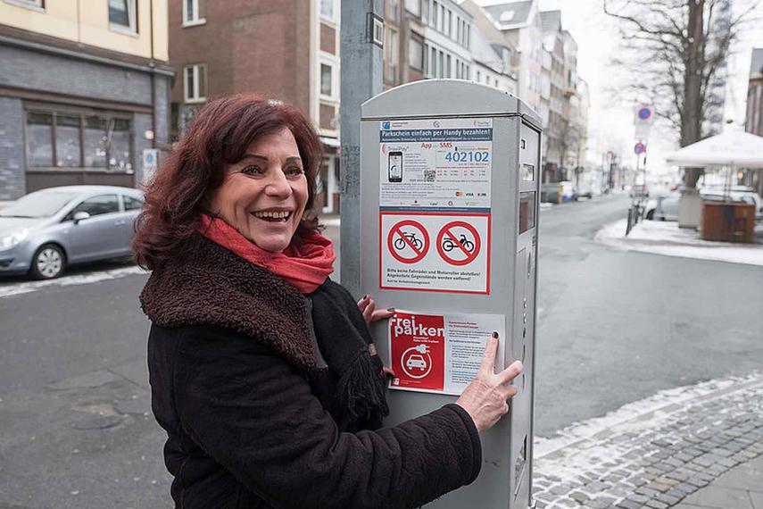 Kostenfreies Parken für Elektrofahrzeuge in Düsseldorf