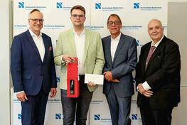 Stadtsparkasse Mönchengladbach ehrt Studenten für exzellente Abschlussarbeit